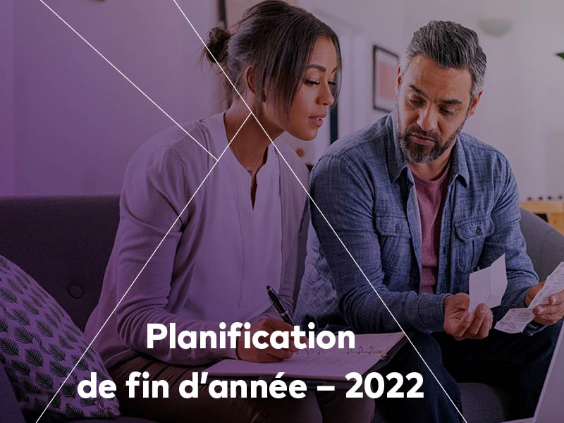 Planification de fin d’année – 2022